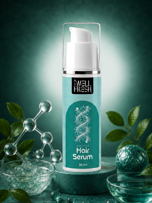 Keratin Hair Serum for Smooth Frizz-Free and Silky Hair
