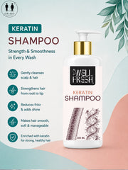 Keratin Shampoo & Keratin Hair Serum Combo Pack