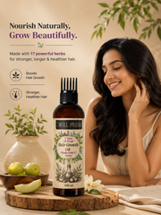 Hair Growth Oil | Made with 17 Powerful Herbs | 200 ml