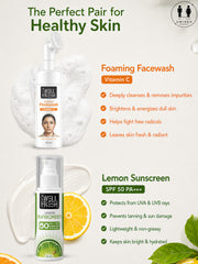Lemon Sunscreen & Vitamin C Facewash Combo Pack