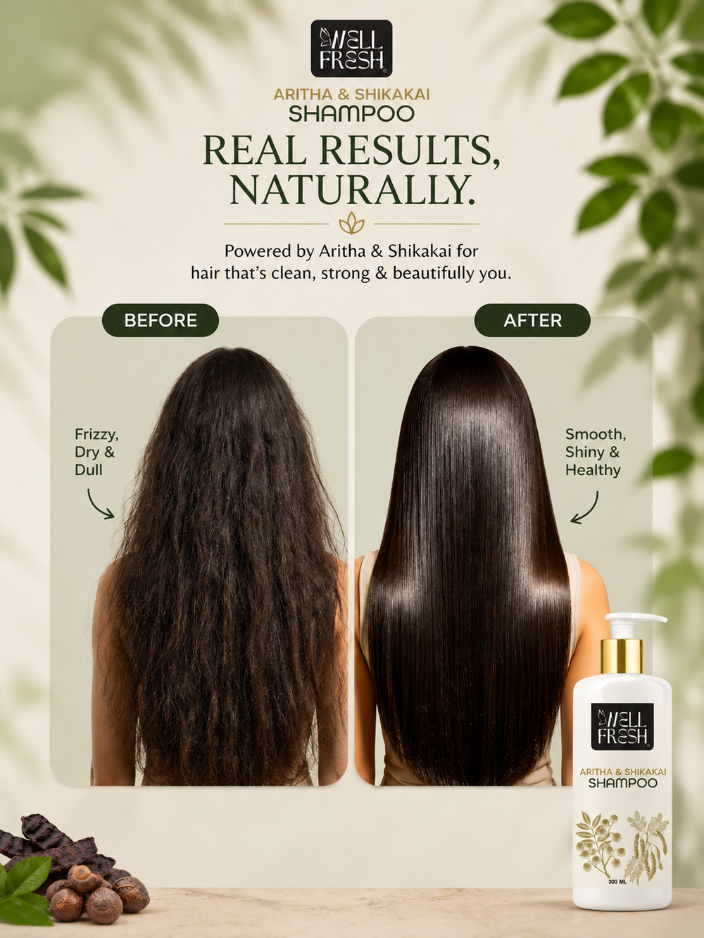 Amla reetha shikakai hair growth