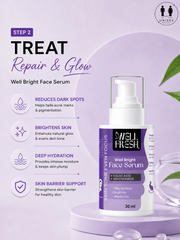 Glow Boost Face Wash & Face Serum Combo Pack for Clear Bright Skin