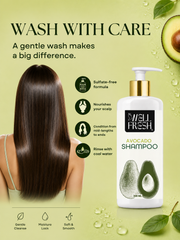 Avocado Shampoo for Hair Nourishment and Scalp Care