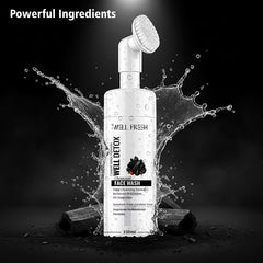 Charcoal Face Wash for Dirt Removal and Fresh Clear Skin