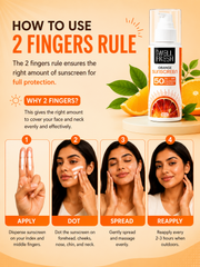 orange sunscreen