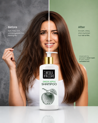 Green Apple Shampoo for Oily Scalp and Hair Freshness