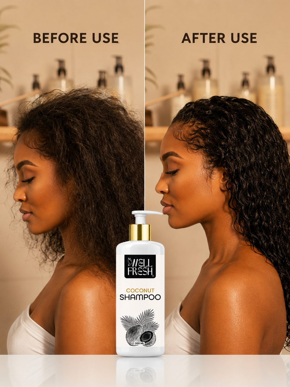 control the hair fall