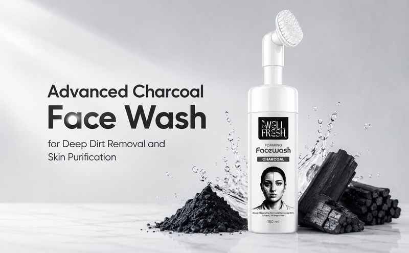 Advanced Charcoal Face Wash for Deep Dirt Removal and Skin Purification