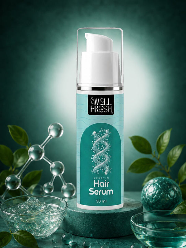 Keratin Hair Serum for Smooth Frizz-Free and Silky Hair