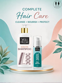 Keratin Shampoo & Keratin Hair Serum Combo Pack
