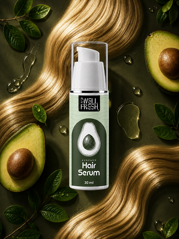 Avocado Oil Hair Serum for Smooth Shiny and Soft Hair