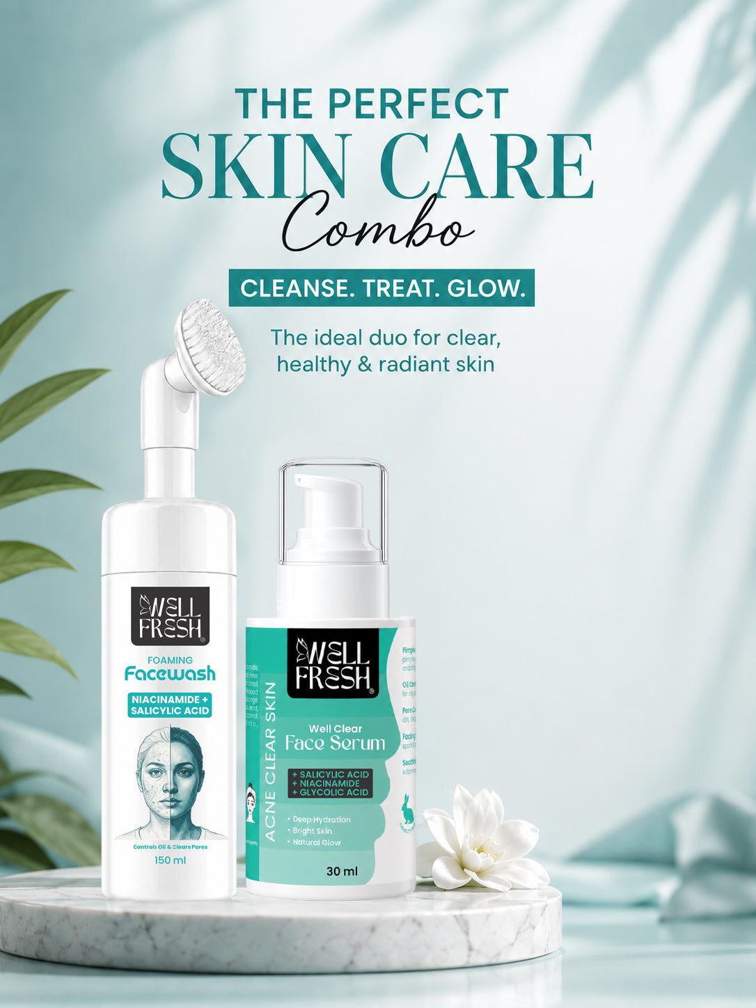 The Perfect Skincare Combo | Cleanse, Treat & Glow Set