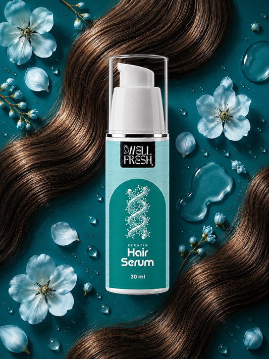 Keratin Hair Serum for Smooth Frizz-Free and Silky Hair