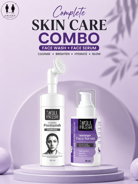 Glow Boost Face Wash & Face Serum Combo Pack  for Clear Bright Skin