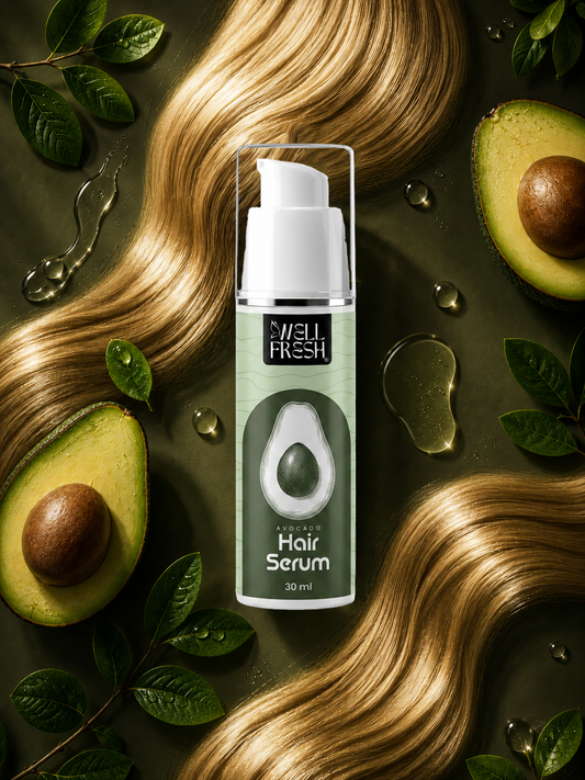 Avocado Oil Hair Serum for Smooth Shiny and Soft Hair