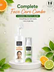 Lemon Sunscreen & Vitamin C Facewash Combo Pack