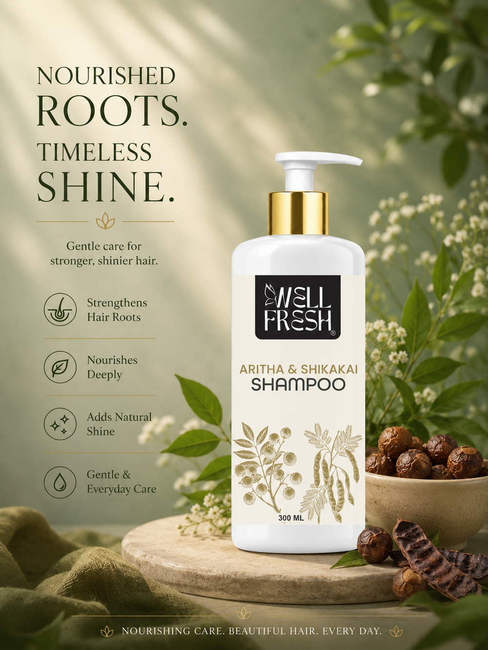Amla reetha shikakai hair growth