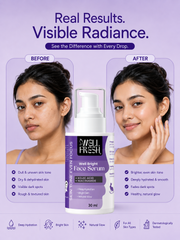 Kojic Acid and Niacinamide Face Serum for Dark Spots and Bright Skin
