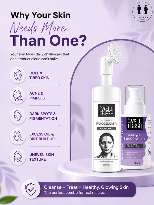 Glow Boost Face Wash & Face Serum Combo Pack  for Clear Bright Skin