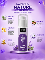 Natural Oils Hair Serum for Hair Fall Control and Root Strengthening