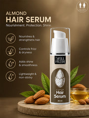Amla Reetha Shikakai Shampoo & Almond Hair Serum Combo Pack