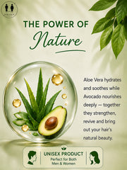 Aloe Vera Shampoo & Avocado Hair Serum Combo Pack