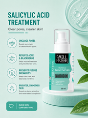Niacinamide and Glycolic Acid Face Serum for Pimples Dark Spots and Pore Care