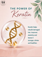 Keratin Shampoo & Keratin Hair Serum Combo Pack