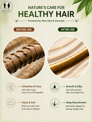 Aloe Vera Shampoo & Avocado Hair Serum Combo Pack
