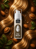 Almond Hair Serum with Jojoba Oil for Soft Smooth and Shiny Hair