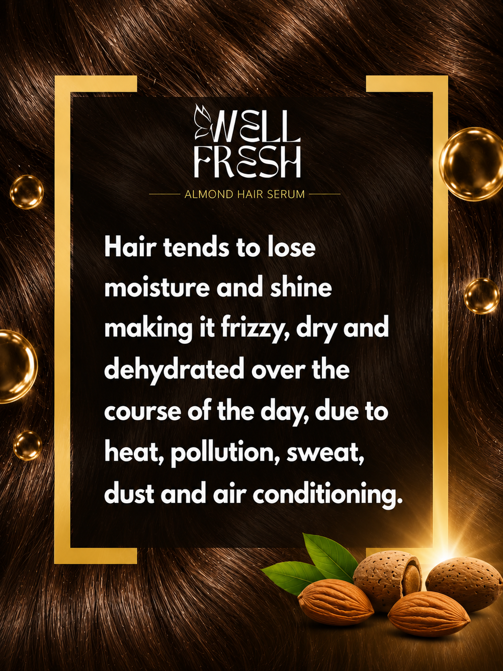 Almond Argan Oil Hair Serum
