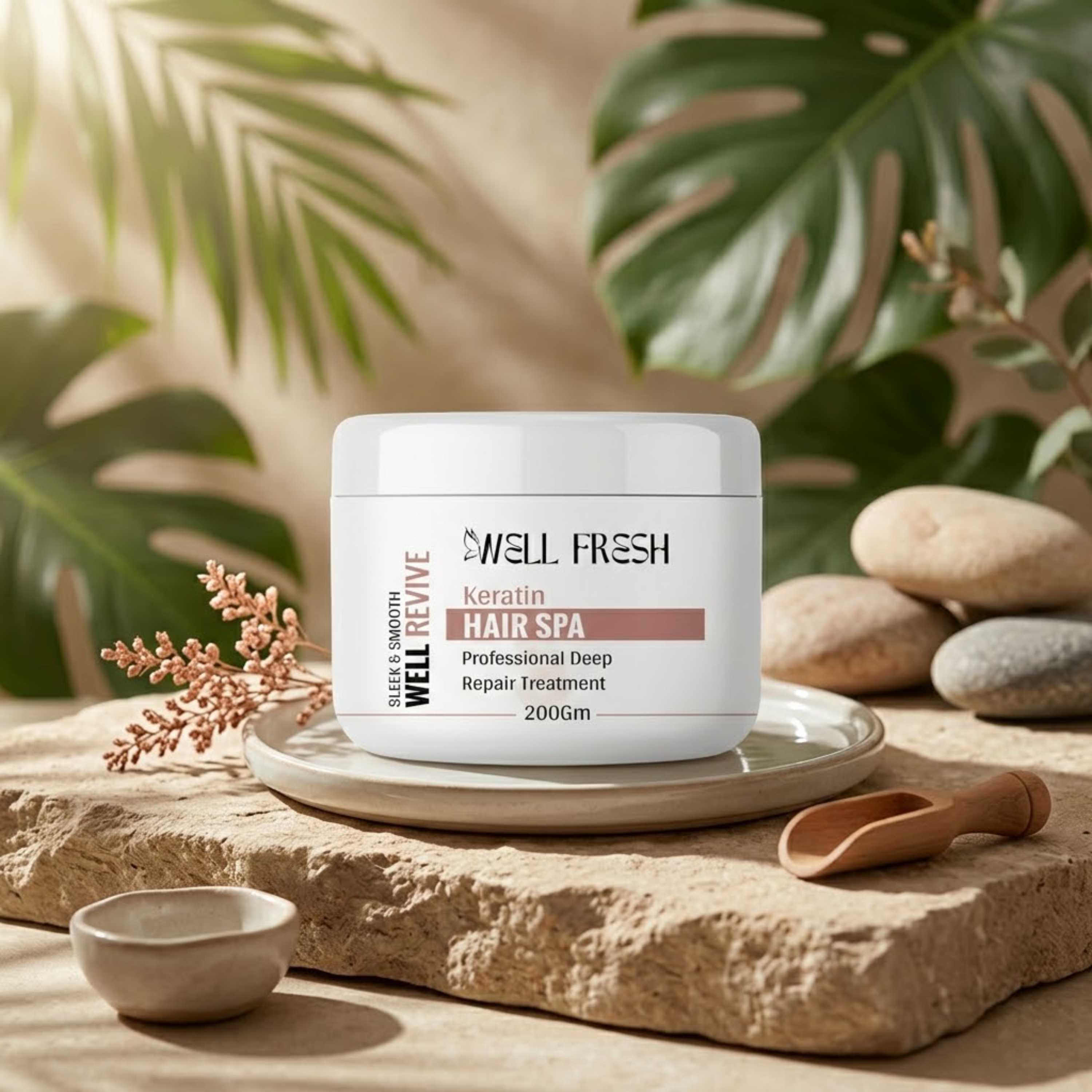 WELL REVIVE Keratin Hair Spa – 200g