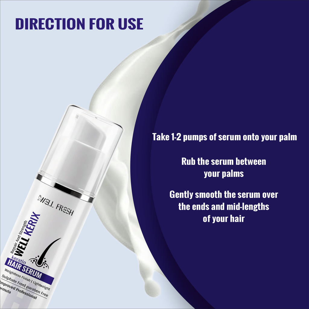 WELL KERIX Keratin Hair Serum – 30ml