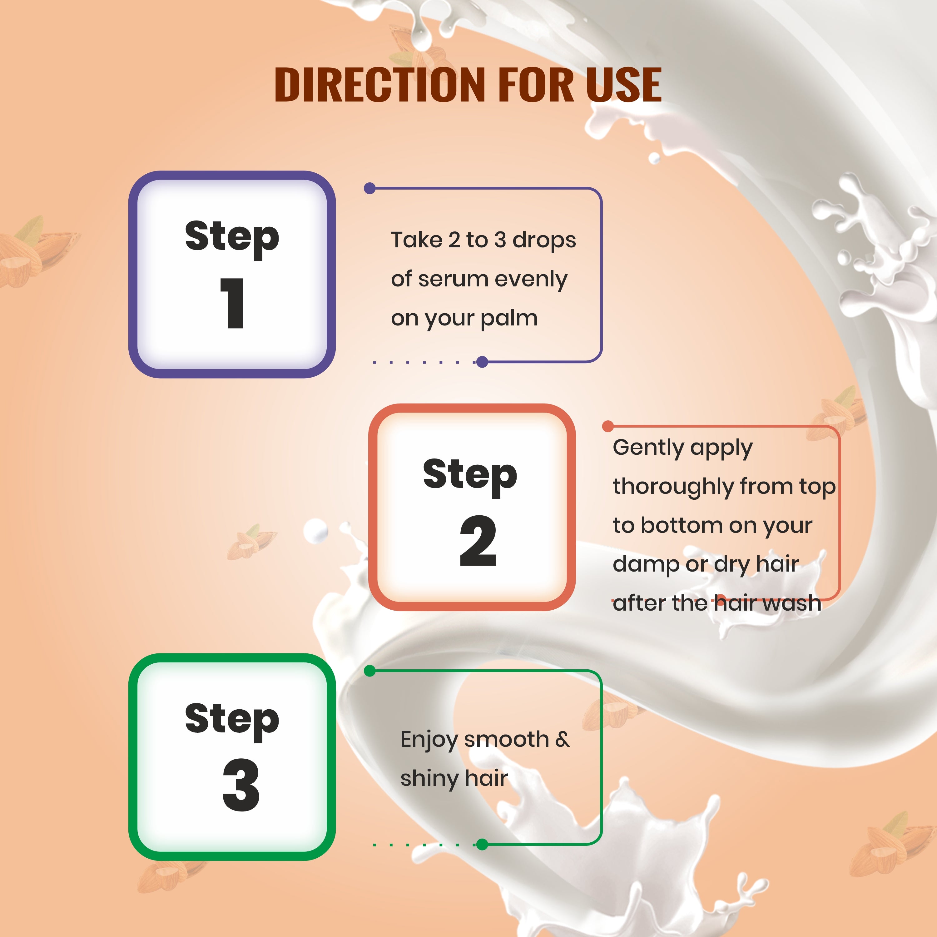 WELL NUTRIX Almond Hair Serum – 30ml