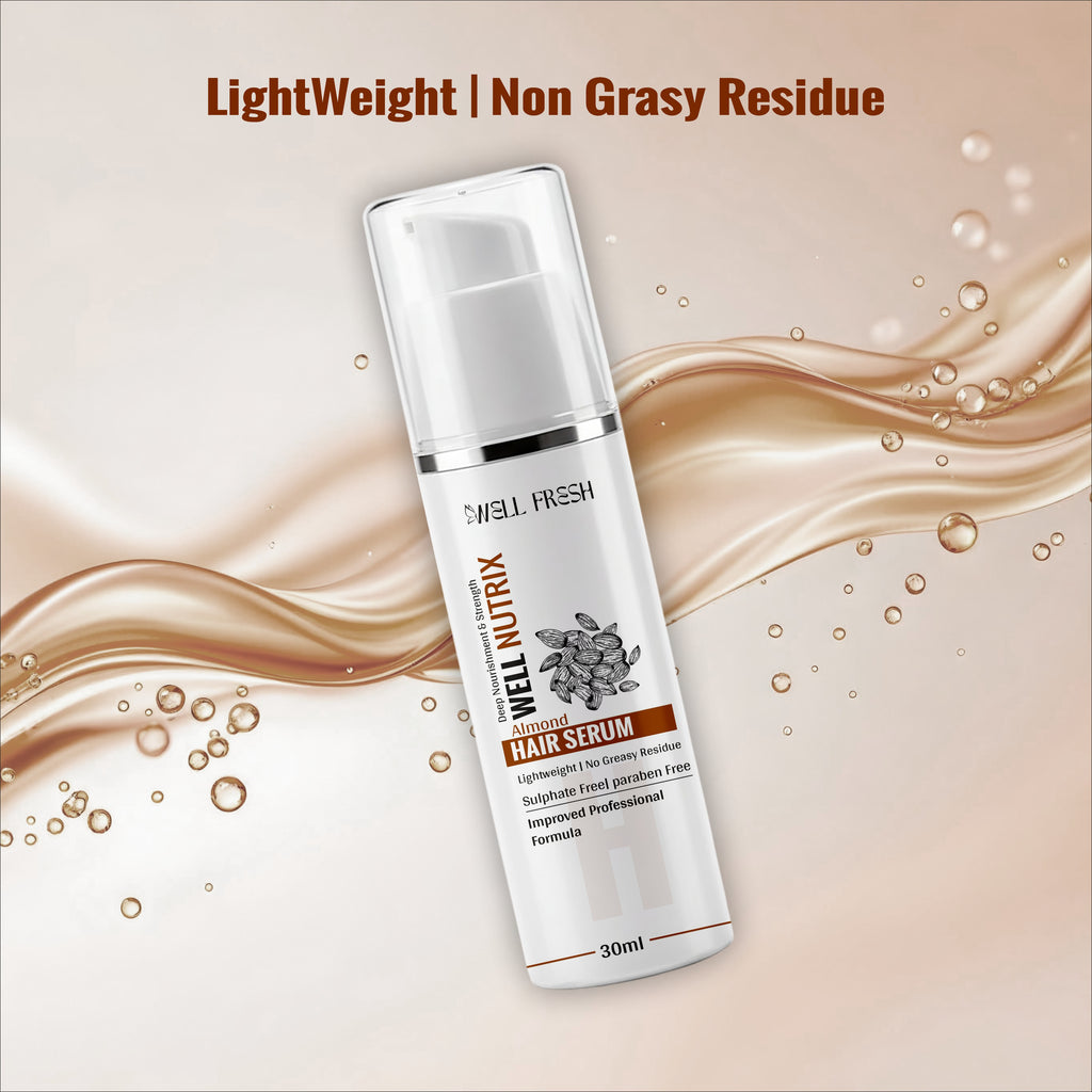 WELL NUTRIX Almond Hair Serum – 30ml