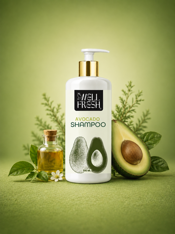 Avocado Shampoo for Hair Nourishment and Scalp Care