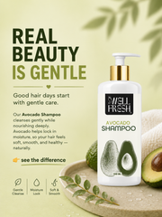 Avocado Shampoo for Hair Nourishment and Scalp Care