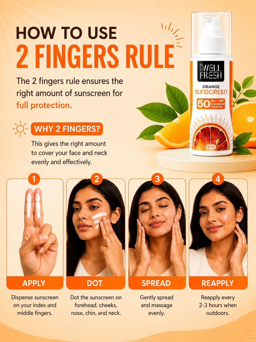 orange sunscreen