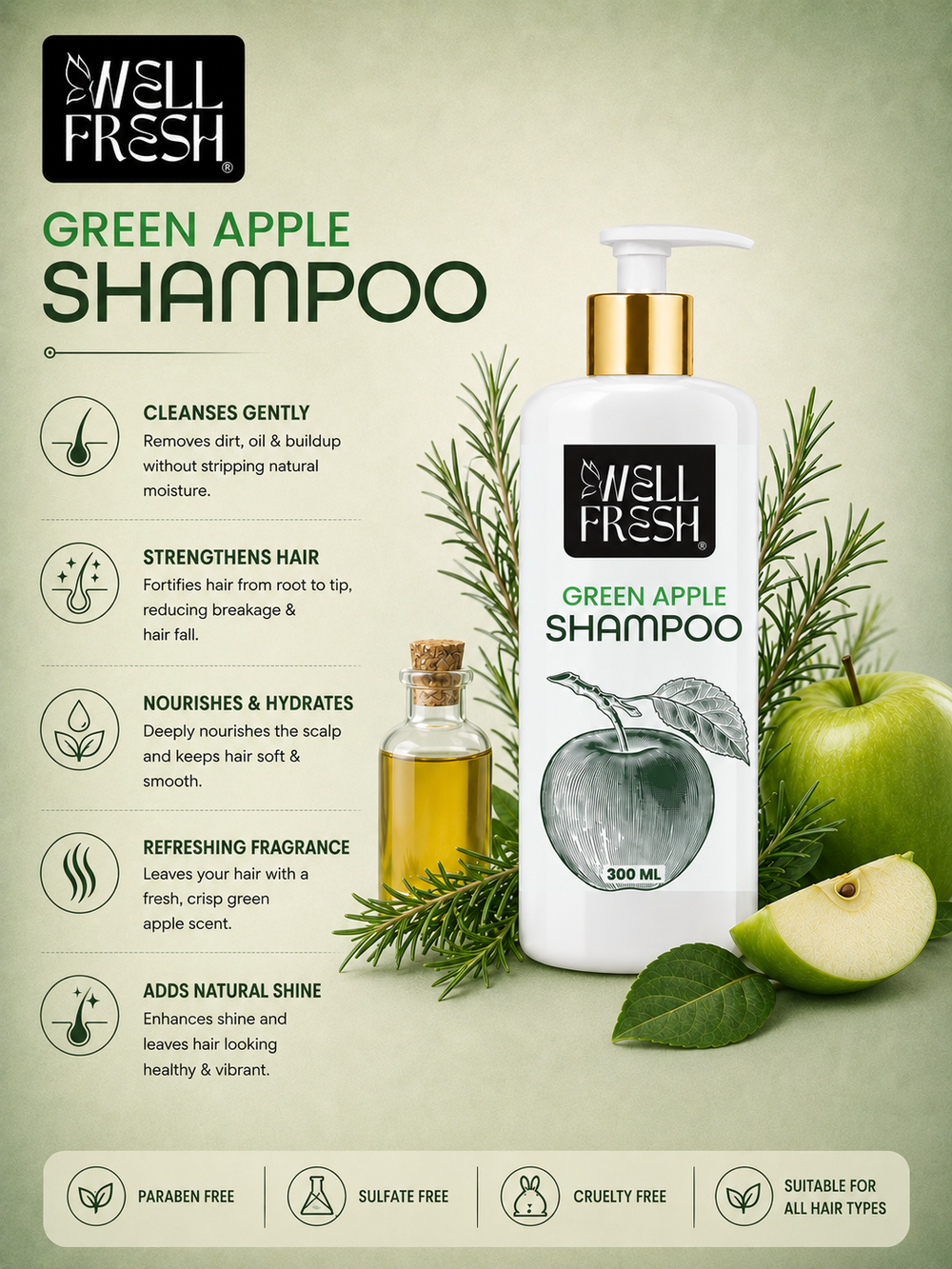 Shampoo for Excess Oil and Scalp Buildup