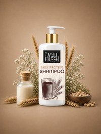Milk Protein Keratin Hair Growth Shampoo for Long, Strong and Healthy Hair