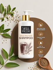 milk protein keratin hair growth shampoo