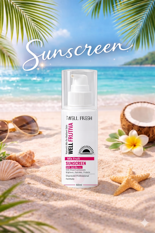 sunscreen mix fruit