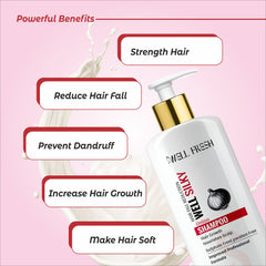 Onion Shampoo For Hair Growth & Nourishes Scalp With Sulphate Free Benefits Display View
