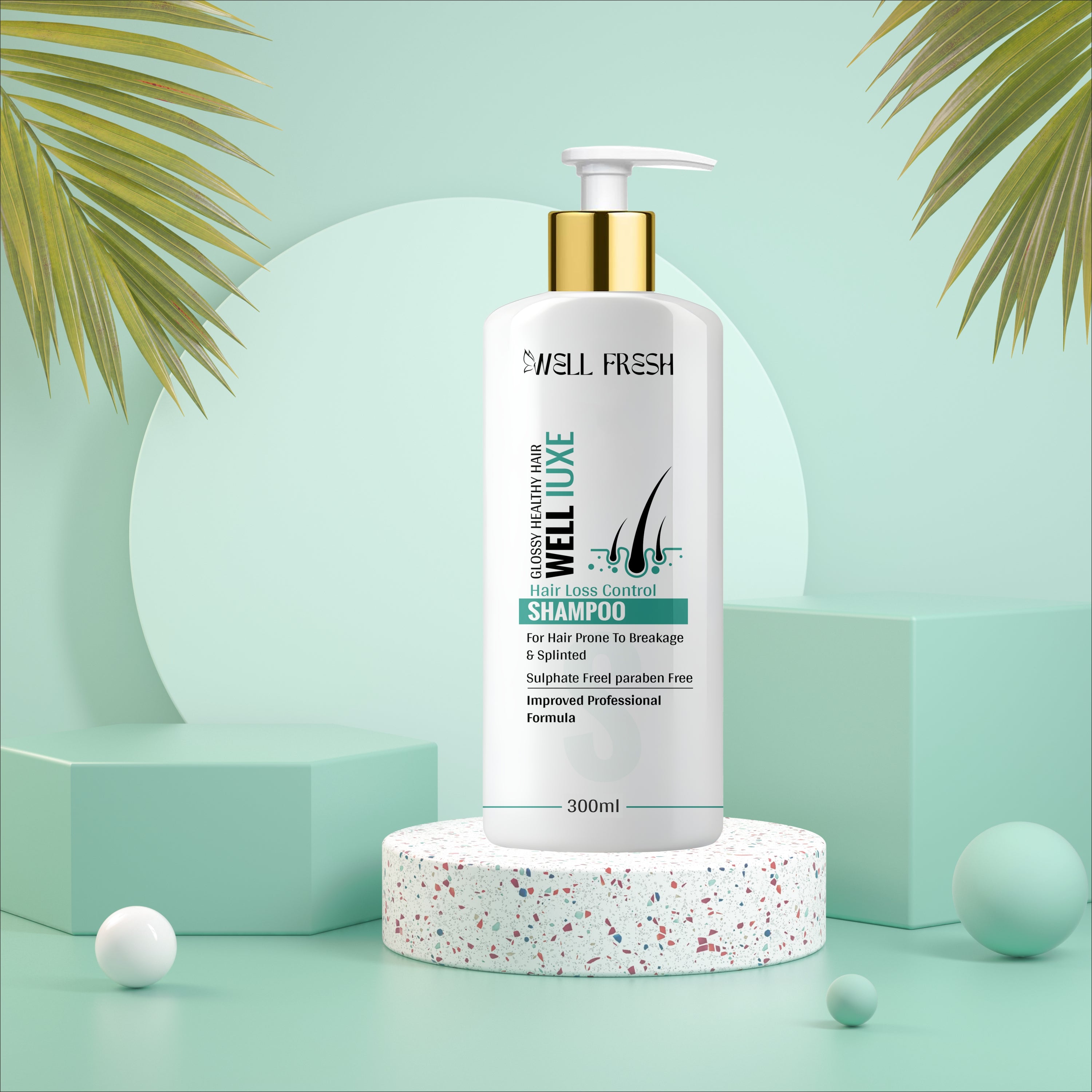 WELL LUXE Hair Loss Control Shampoo – 300ml