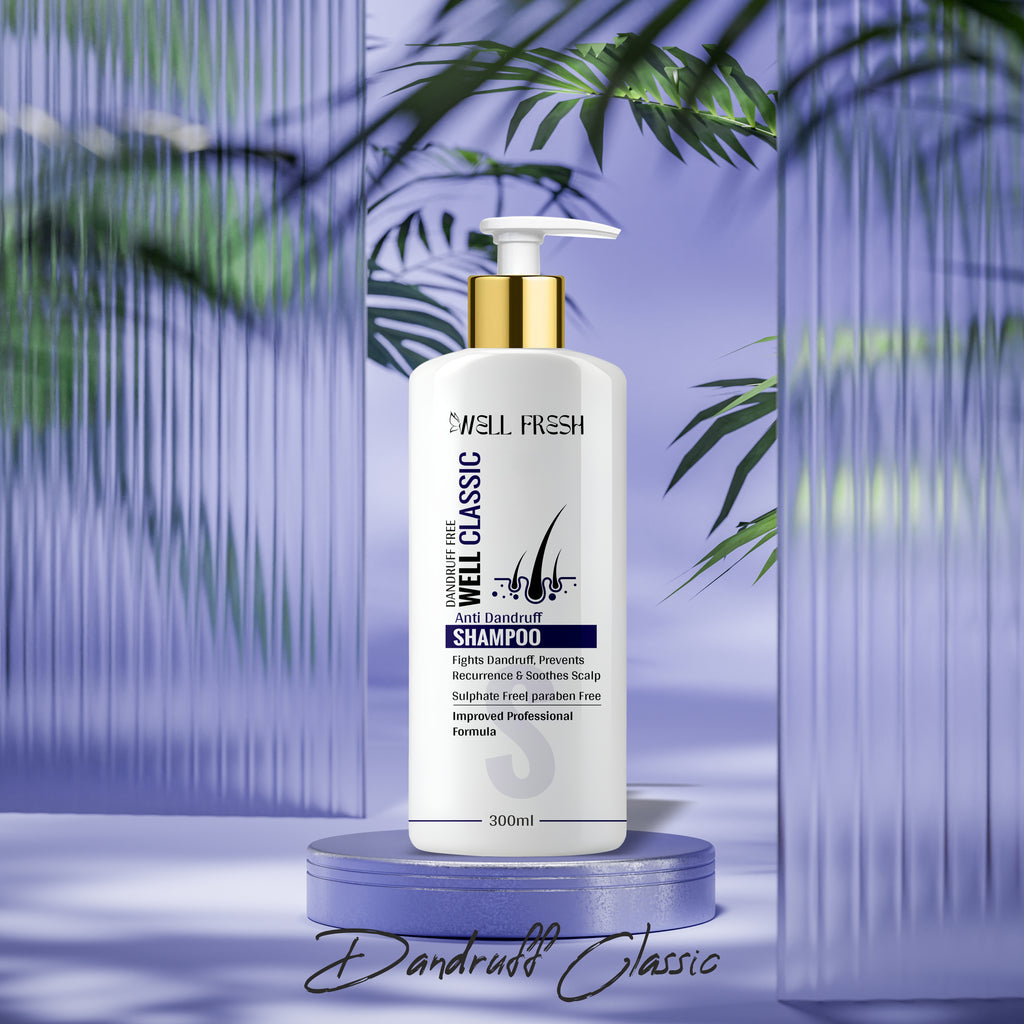 WELL CLASSIC Anti-Dandruff Shampoo – 300ml