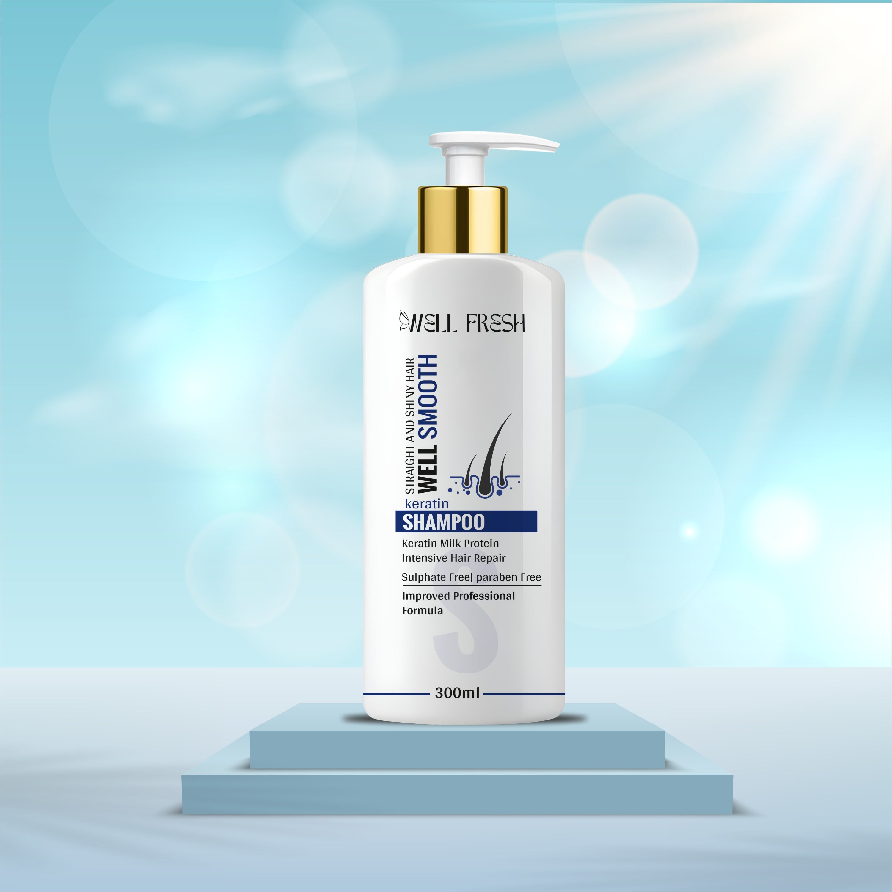 WELL SMOOTH Keratin Shampoo – 300ml