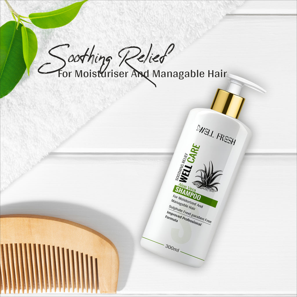 WELL CARE Aloe Vera Shampoo – 300ml