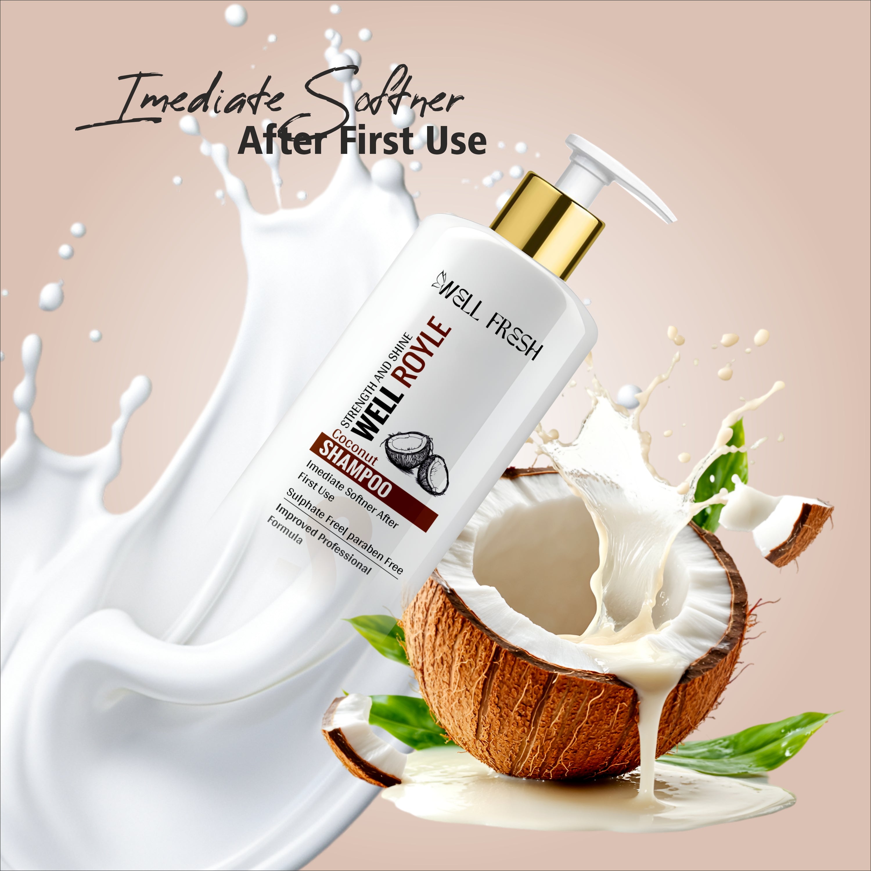 WELL ROYAL Coconut Shampoo – 300ml