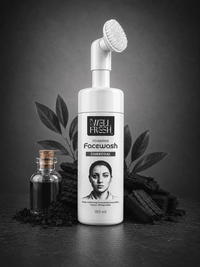 Charcoal Face Wash for Dirt Removal and Fresh Clear Skin