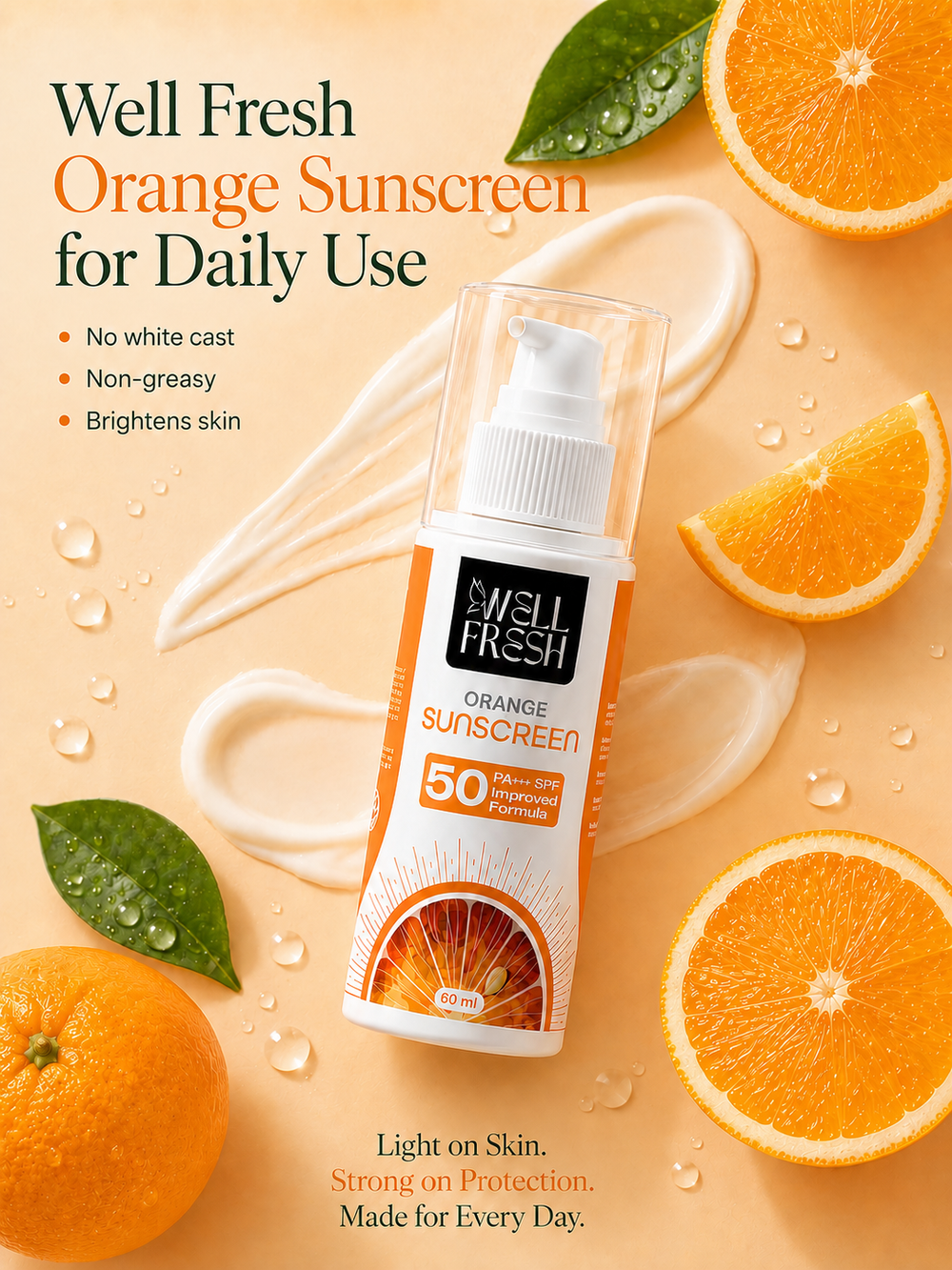 orange sunscreen